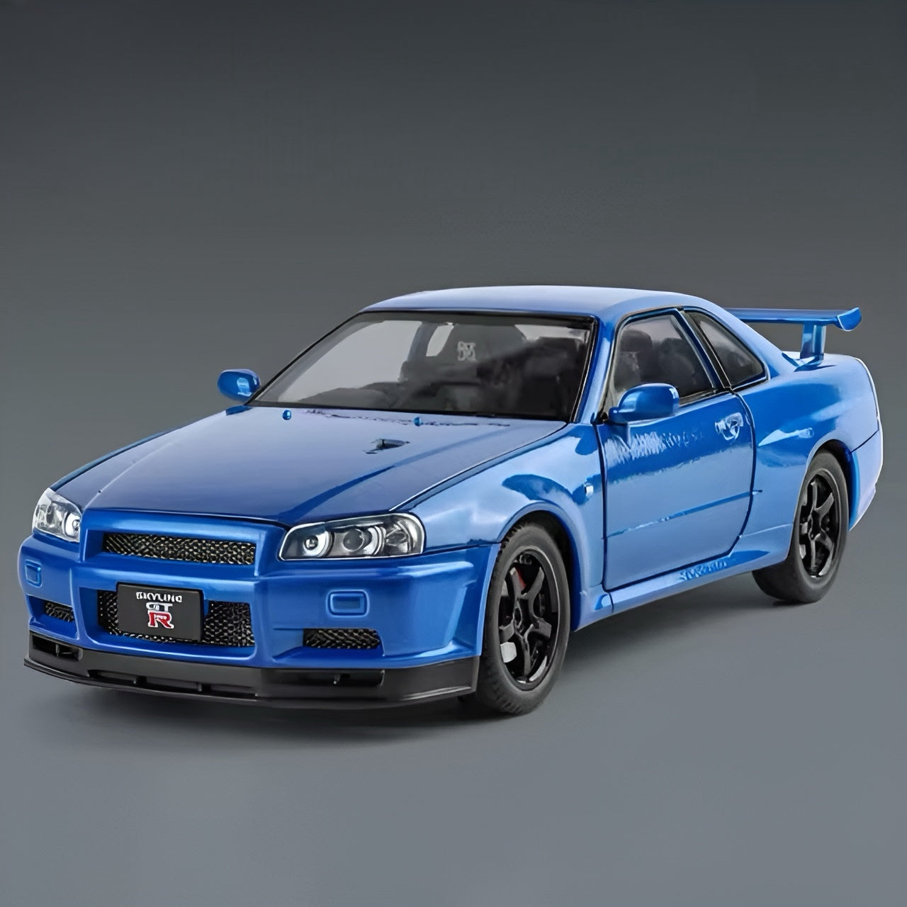 Nissan R34 GTR 1:24 Model Bayside Blue