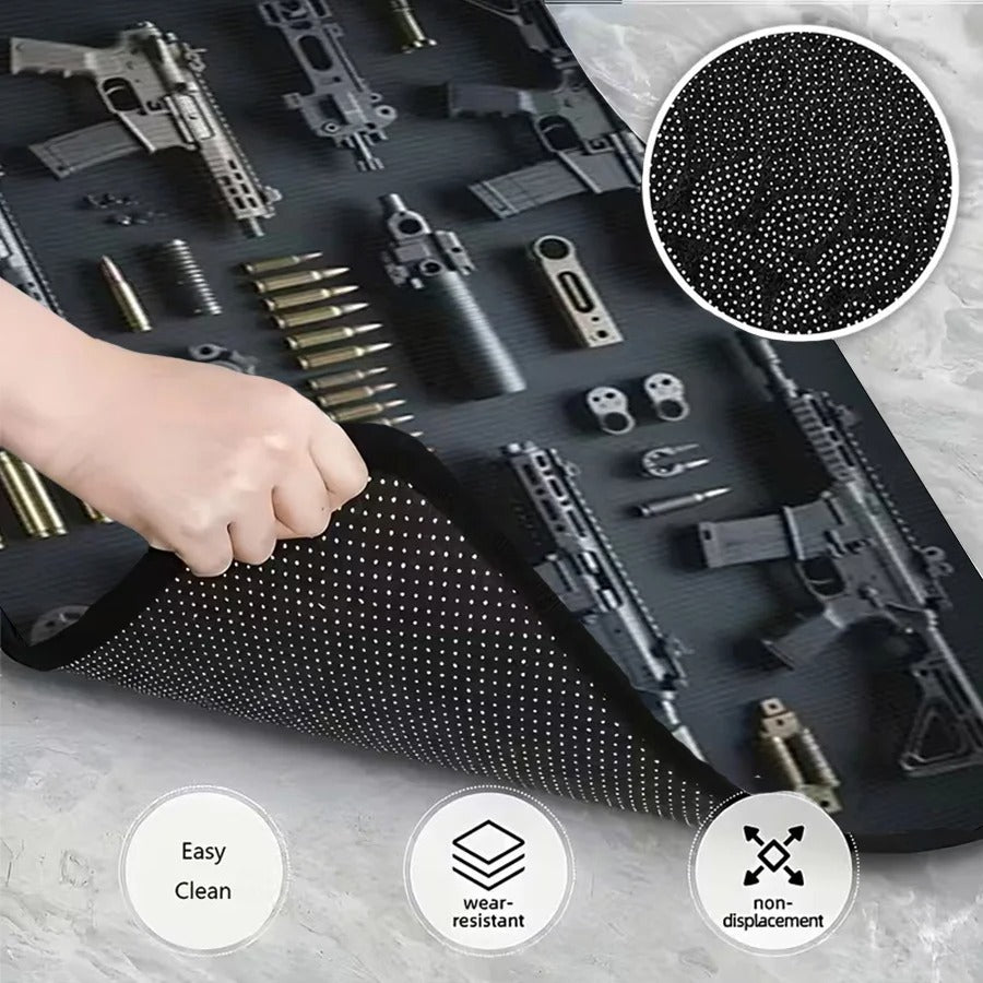 Weapon Boot Floor Mat