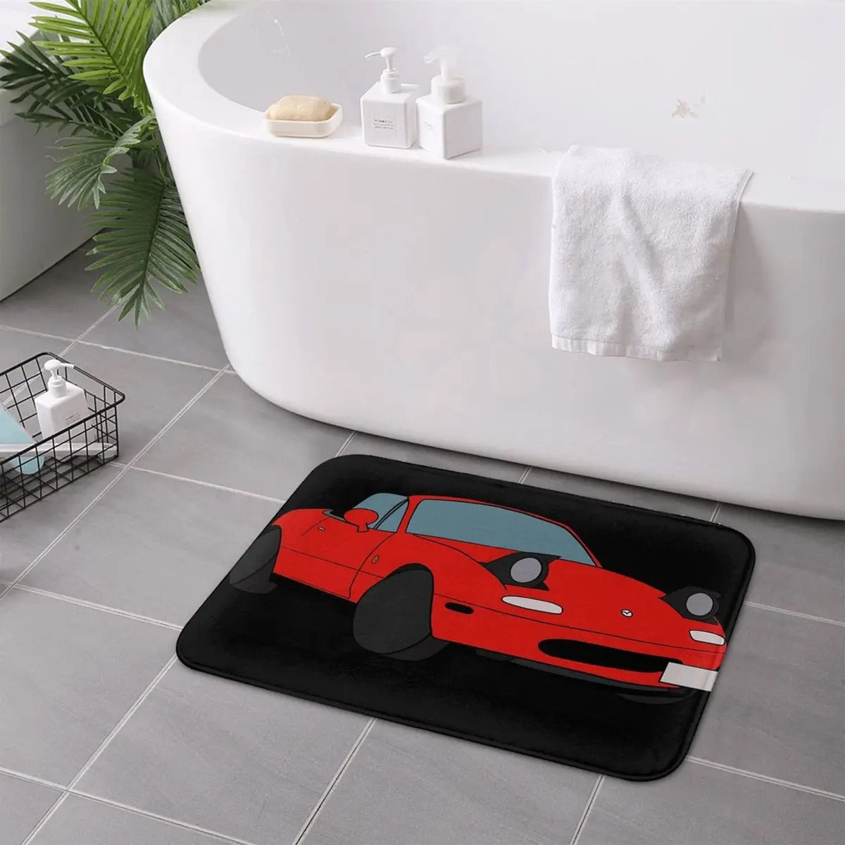 Mazda Miata floor/door matt 40X60 CM