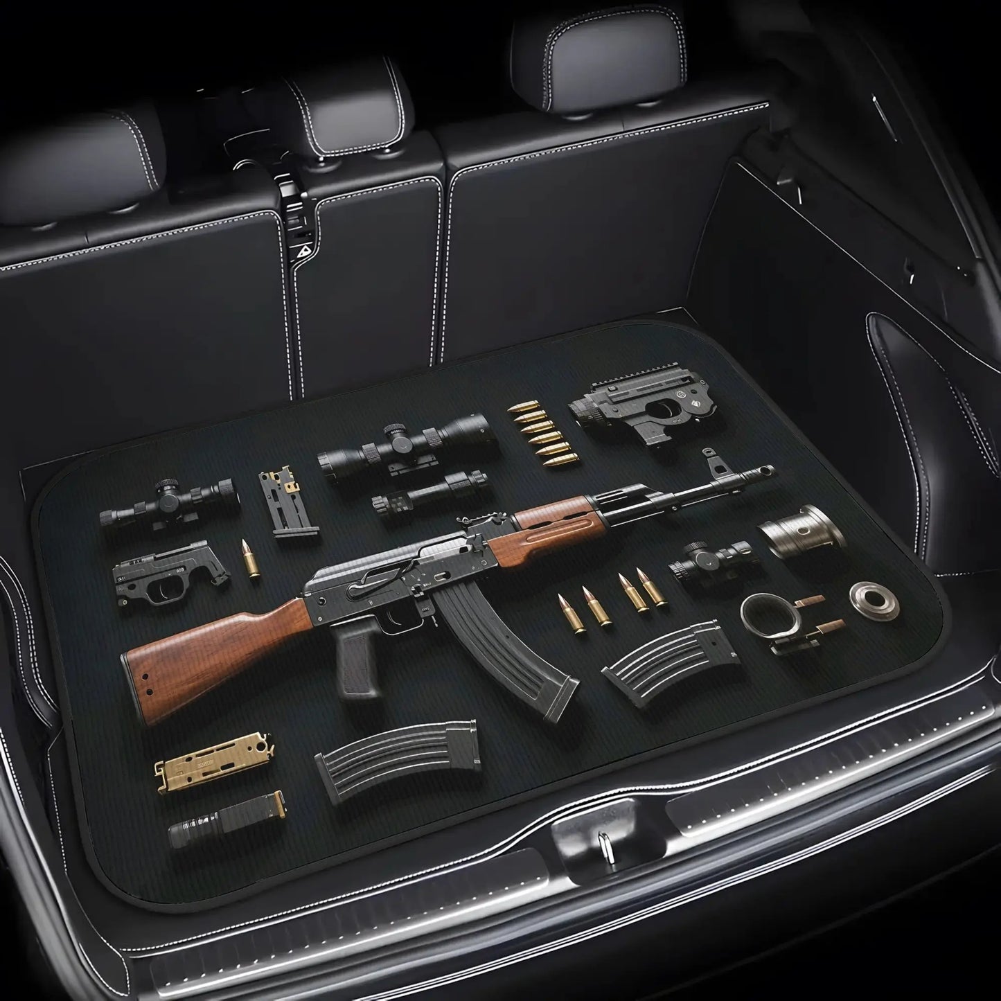 Weapon Boot Floor Mat